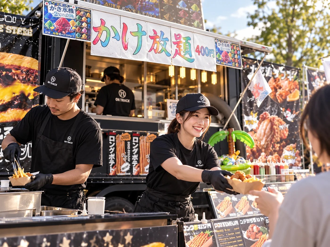 ON TRACKスタッフが出店対応するブランドイメージ
